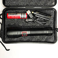 Ручной мощный фонарь X-Balog BL-P02-P50 Trexton на, зарядка USB, сверхмощный фонарик яркий качественный TOS