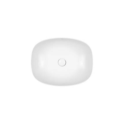 Раковина-чаша Qtap Cardinal 500х380х140 White з донним клапаном QT04117050TW, фото 2