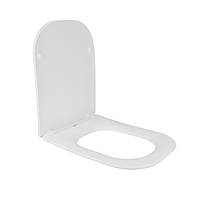 Сидіння для унітазу Qtap Nando з мікроліфтом Slim QT12991222AW, фото 3