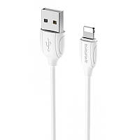 Дата кабель Borofone BX19 USB to Lightning (1m) TOS