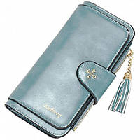 Клатч портмоне гаманець Baellerry N2341, маленький Жіночий гаманець, компактний гаманець. Колір: темно-синій TOS