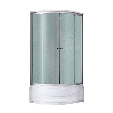Гідромасажний бокс Lidz Tani SBM90x90.SAT.HIGH.FR, скло Frost 4 мм, фото 2