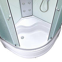 Гідромасажний бокс Lidz Tani SBM90x90.SAT.HIGH.FR, скло Frost 4 мм, фото 2