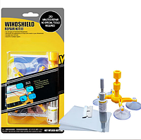 Полный набор для ремонта лобового стекла Sunroz Windshield Repair Kit TOS