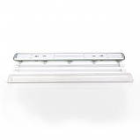 Корпус світильника світлодіодного LED 2x600mm (ЛПП 2х18 IP65) (LED 2x9w, 2х10w) 39733, фото 4