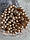 Бусини Перлини на нитці "Люкс" 10 мм персикові 500 грамів, фото 6