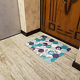 Стильний вологопоглинаючий діатомітовий Килимок 40х60см "Шестикутники", фото 8