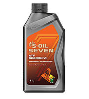 S-OIL SEVEN ATF DEXRON VI трансмиссионное синтетическое, 1л