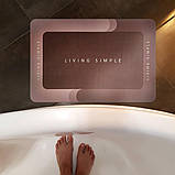 Сучасний вологопоглинаючий Килимок 40х60см "Living simple", фото 4