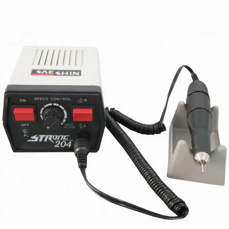 Фрезер для манікюру і педикюру Strong 204/102L 35000 rpm. 65w (гарантія), фото 1