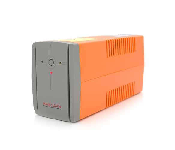 ИБП MAKELSAN Lion850VA (510W) Standby-L, LED, 170-280VAC, AVR 1st, 2xSCHUKO socket, 1x12V9Ah, Plastic Case (
