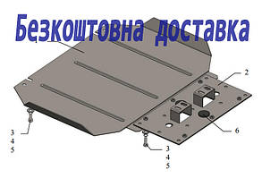 Захист МКПП Mitsubishi Pajero Sport (2008-2016) (Захист МКППП Мітсубісі Паджеро Спорт) Кольчуга