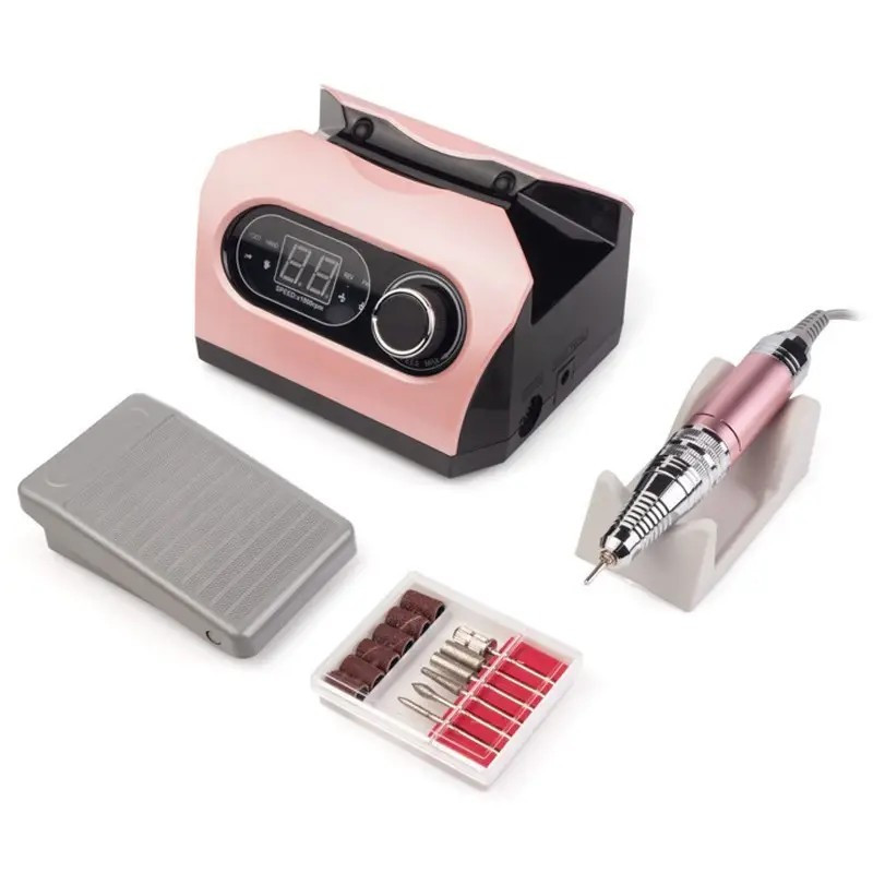 Фрезер BUCOS ZS-717 35000 об/хв 65Вт Рожевий, фото 1