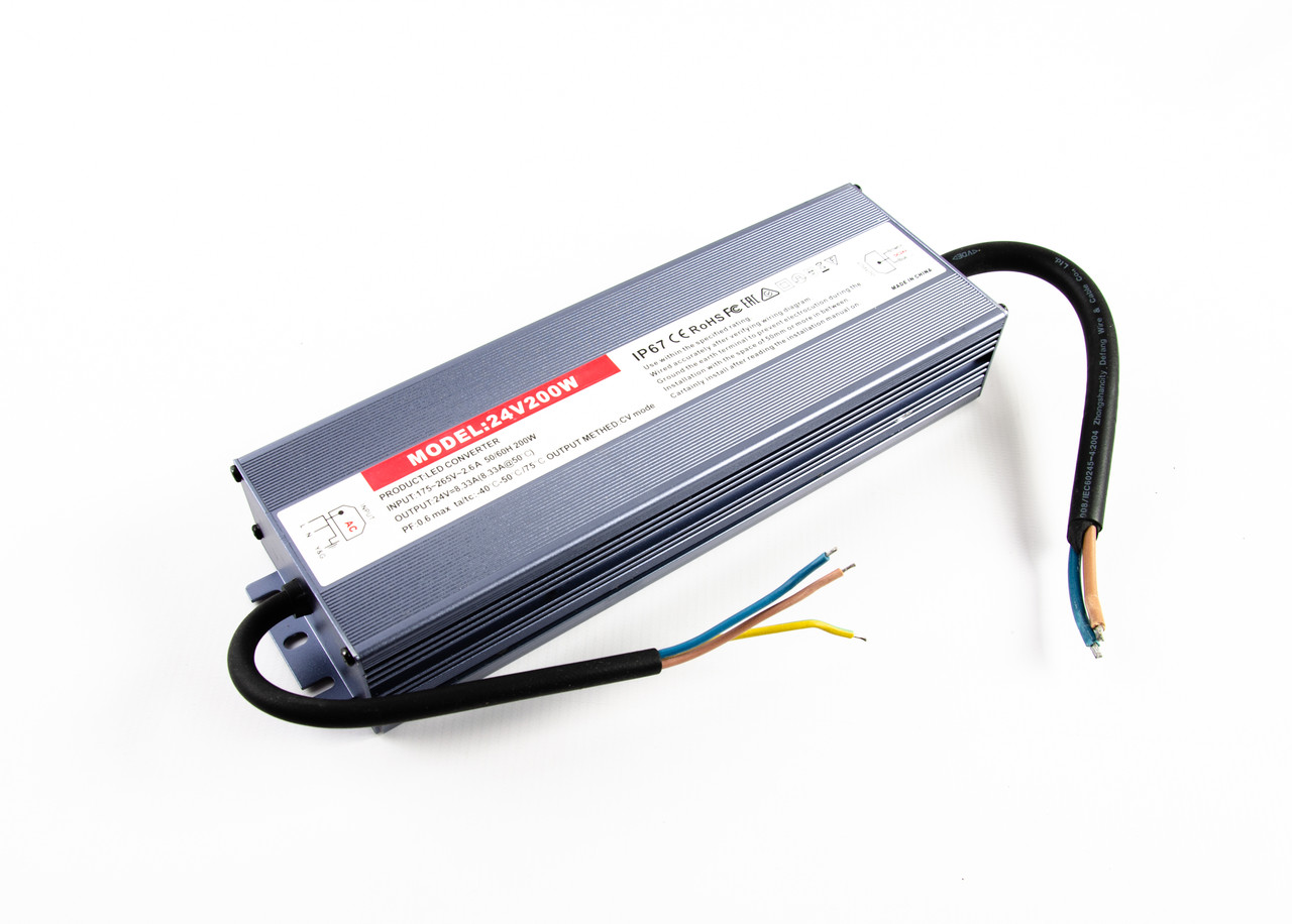 Блок живлення 24V IP67 для led стрічки, фото 1