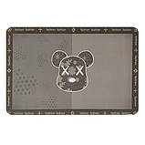 Сучасний вологопоглинаючий Килимок 40х60см сірий "Мішка", фото 2