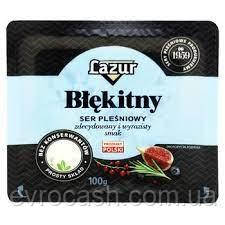 Сир  з блакитною пліснявою Blekitny Lazur 100 гр, фото 1