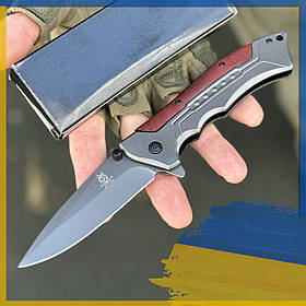 Складаний ніж фліпер Browning 662, складаний ніж EDC з фліпером, туристичний ніж, розкладний ніж