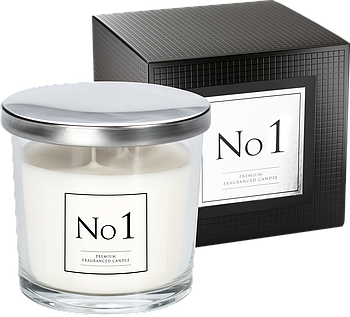 Свічка парфумована Aura з 2 ґнотами 300 г