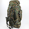Тактичний каркасний рюкзак  90 л, баул-рюкзак армійський 90 л Зелений Піксель, фото 5