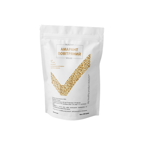 Повітряний амарант My healthy product August, 120 г
