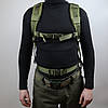 Тактичний штурмовий рюкзакі 50 літрів Олива MOLLE Оксфорд 800D, фото 10