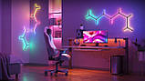 Govee Набір настінних світильників H6065 Y Shape Light Panel 10шт RGB Білий, фото 10