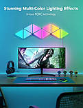Govee Набір настінних світильників H6067 Tri-angle Light Panels 10шт RGB Білий, фото 10