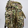 Рюкзак тактичний каркасний Мультикам 80 л (материал оксфорд 800D), фото 7