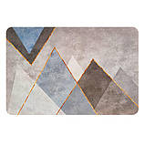 Оригінальний вологопоглинаючий Килимок 40х60см абстракція, фото 2