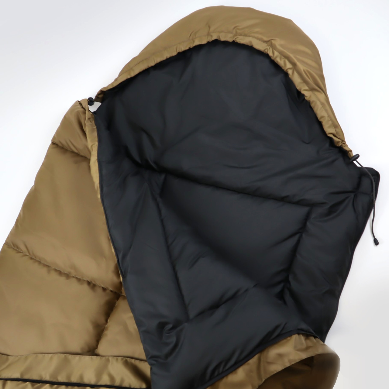 Спальний демісезонний мішок до -10° Спальник армійський широкий(85*205) з капюшоном, спальний мішок ковдра, фото 1