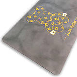 Оригінальний вологопоглинаючий Килимок 40х60см сірий "Relax", фото 2