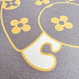 Оригінальний вологопоглинаючий Килимок 40х60см сірий "Relax", фото 5