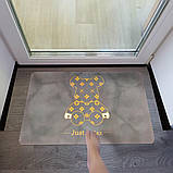 Оригінальний вологопоглинаючий Килимок 40х60см сірий "Relax", фото 7