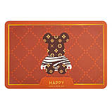 Стильний вологопоглинаючий Килимок 40х60см "Happy", фото 2