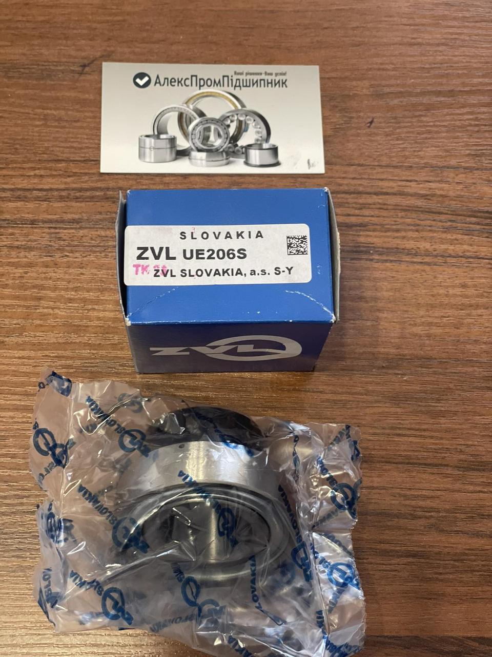 Підшипник UE 206 ZVL Словаччина ( аналоги SA 206, AEL 206 YET 206, ES 206)