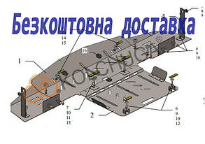 Захист двигуна Mercedes W210 (1995-2001)(Захист двигуна Mercedes W210) Кольчуга