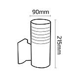 Світильник фасадний настінний Horoz PALMERA-1 Е27, фото 2