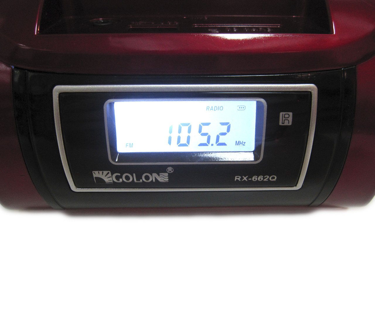 Бумбокс радиоприемник MP3 Golon RX 662Q Red - фото 8 - id-p1924273592