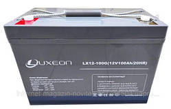 Акумулятор гелевий Luxeon LX12-100G 12 V 100 Ah