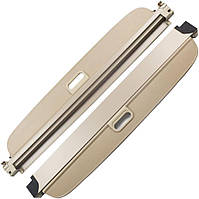 Бежева шторка багажника BMW X5 F15 2013-2018 полиця ролет