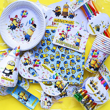 "Посіпаки" - Набір Прикрас на 8 персон (89 елементів декора), УКР