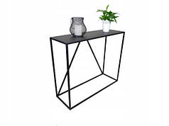 Консольний стіл KambergArt SK90x30x75B 90 х 75 х 30 см