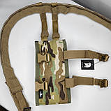 Підсумок для 5 гранат ВОГ25, ВОГ25П, М-433 40х46, на пояс і стегно "Каратель". Підсумок В115 для 5 гранат ВОГ, фото 4
