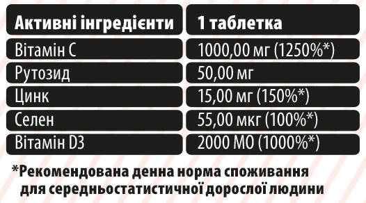 Для імунітету Sporter 4 immuno system 60 таб., фото 3