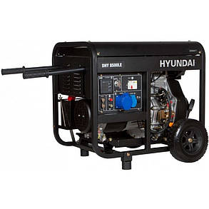 Генератор дизельний Hyundai DHY 8000 LE (6 кВт), фото 2
