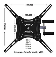 Универсальный кронштейн для телевизора Подходит для экранов от 14 до 55 дюймов