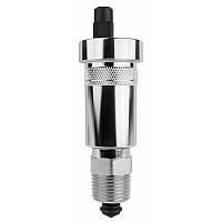 Автоматичний розподілювач Tervix PrimoVent G3/8" з Aquastop і відсічним клапаном 1/2" нікельований