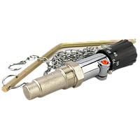 Регулятор тяги для котла Regulus RT4 з ланцюжком