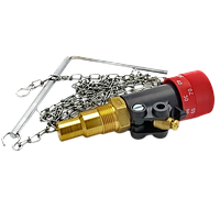 Регулятор тяги для котла Resideo Braukmann FR124-3/4A з ланцюжком