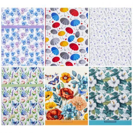 Блокнот 14,5*19,7см "Мандарин" 48 ар., інтегр. обкл., матова лам., клітинка 227504/БК018/1-8 MZOPT